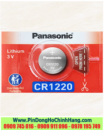 Pin Panasonic CR1220, Pin CR1220